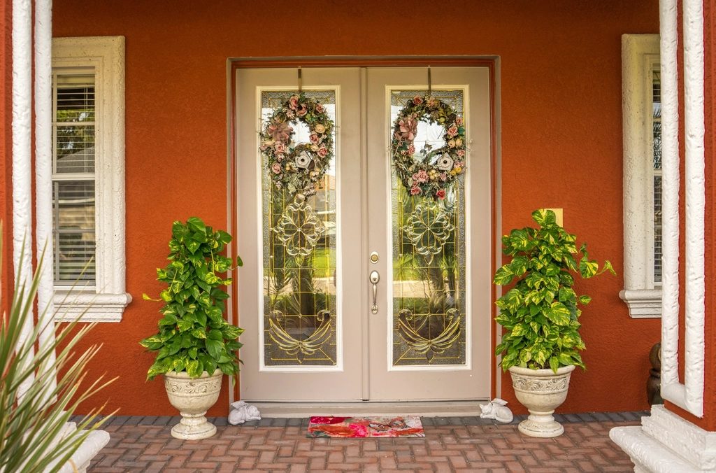 New front door installed and weather-sealed